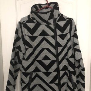 Mod Soia Kyo Geometric Style Shift Coat Jacket